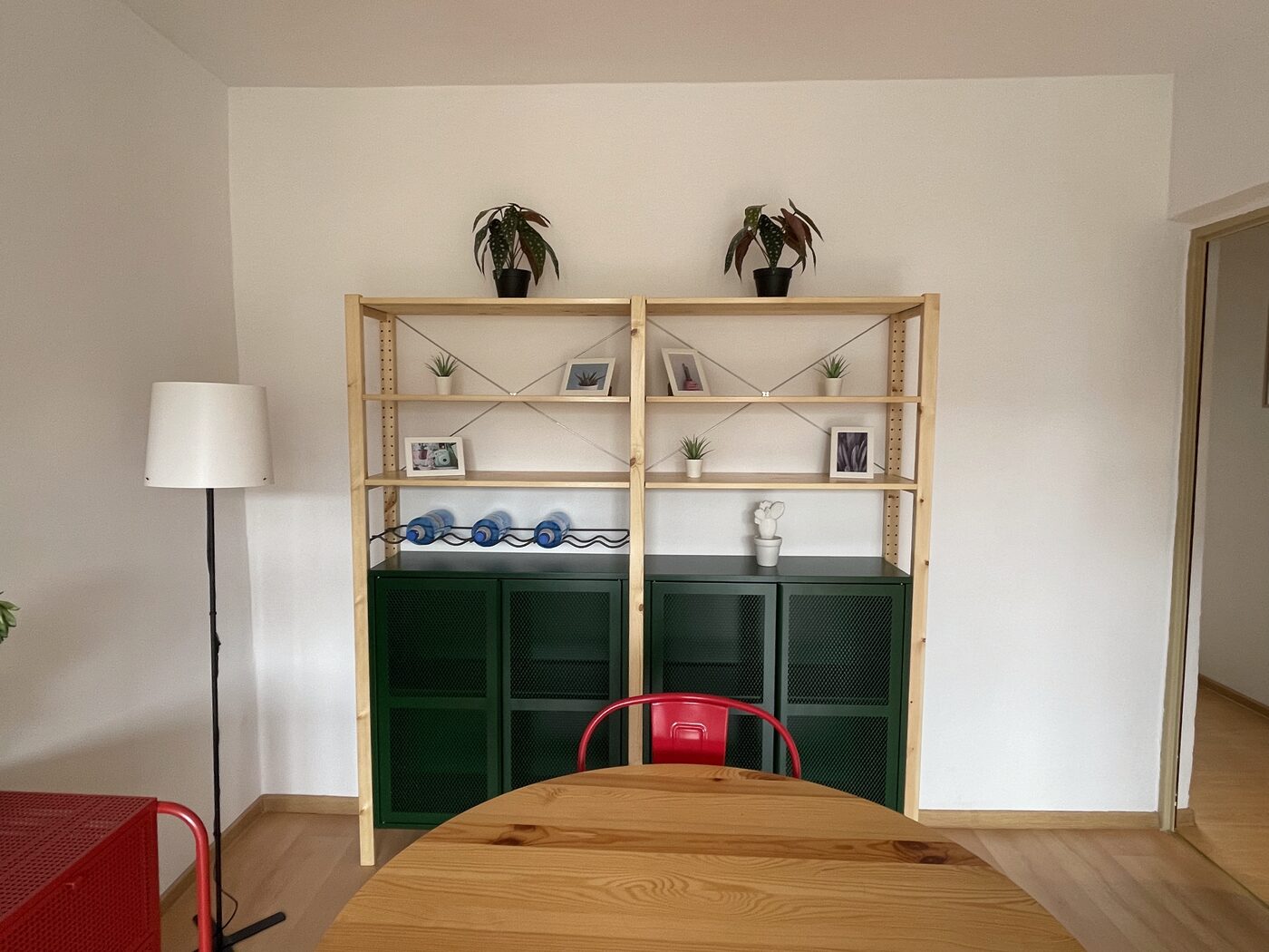 Salon w mieszkaniu w Łodzi